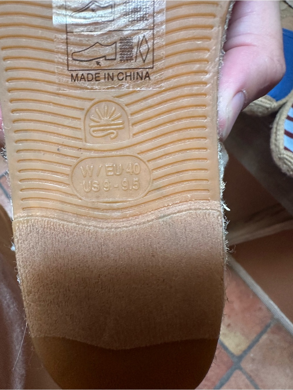 2 for 1 espadrille NWOT 9-9.5 - Picture 5 of 9